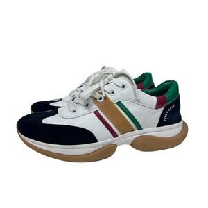 Tory Burch Tory Sport Multicolored Suede Patch Bubble Sneakers 11